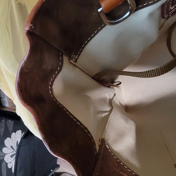 Dooney & Bourke Tan Satchel - Picture 11 of 14